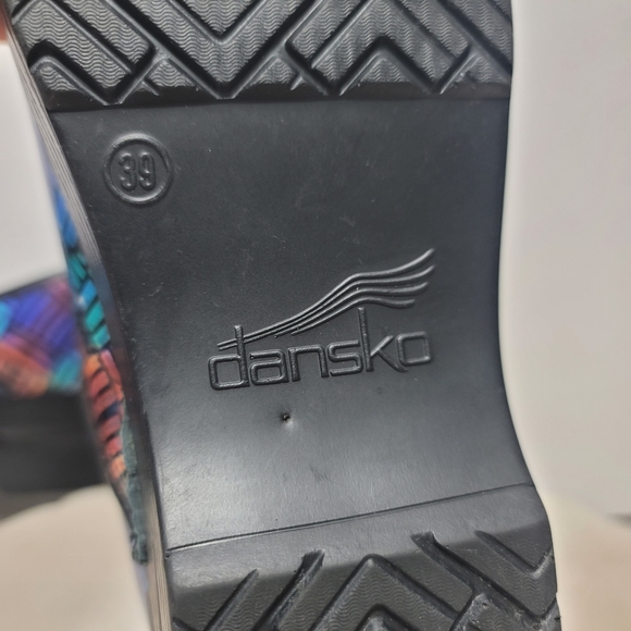 Dansko Clog Shoes Multi-Color Women's Size US 8.5-9  EUR 39 - Picture 12 of 14